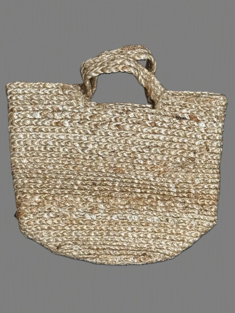Ikea Tolkning Jute Natural Fibers Basket Tote, 705.126.48